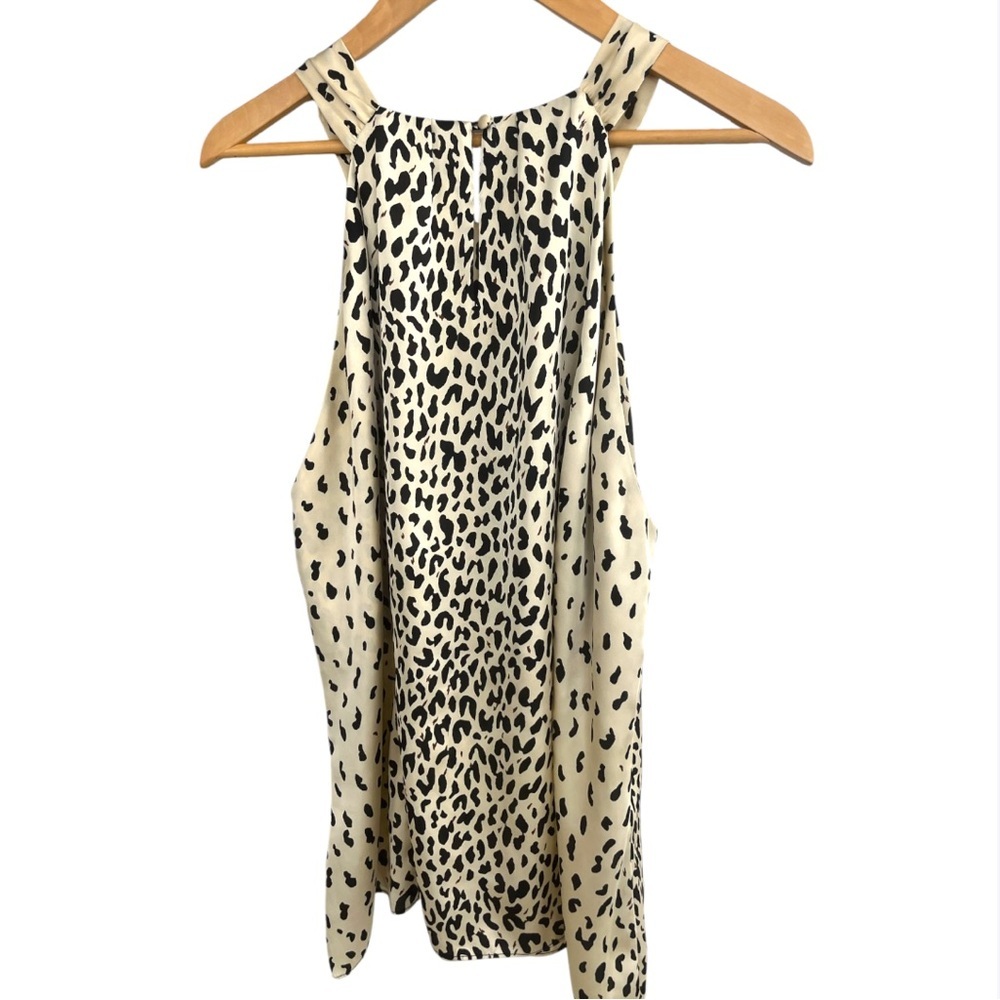 Leopard Print Sleeveless Top - Picture 3 of 6